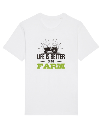 Life is better on the Farm White