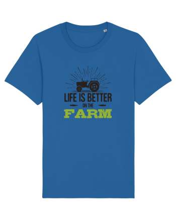 Life is better on the Farm Royal Blue