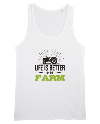 Life is better on the Farm White