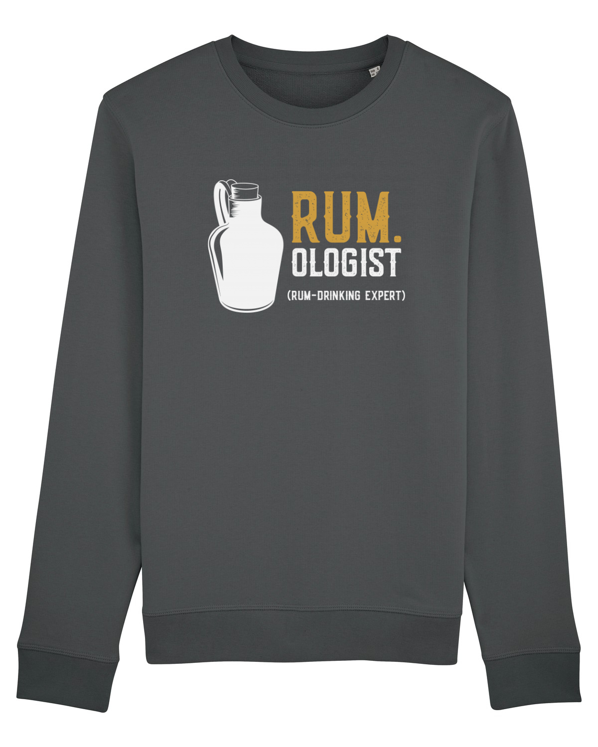 Bluză mânecă lungă Unisex Rise Anthracite
