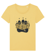 Don't wake the bear Tricou mânecă scurtă guler larg fitted Damă Expresser