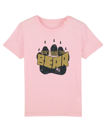 Don't wake the bear Cotton Pink