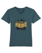 Don't wake the bear Tricou mânecă scurtă guler V Bărbat Presenter