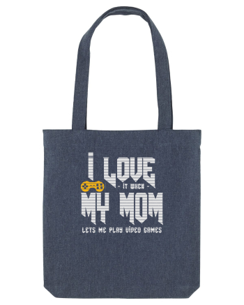 I love Mom Midnight Blue