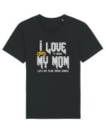 I love Mom Tricou mânecă scurtă Unisex Rocker