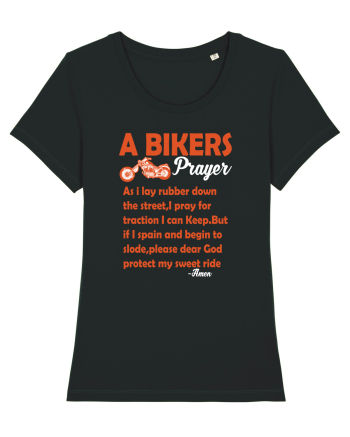 A biker Prayer Black
