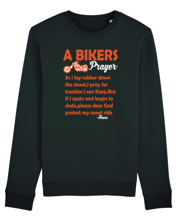 A biker Prayer Black