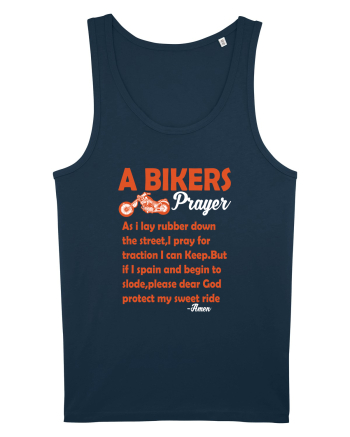A biker Prayer Navy