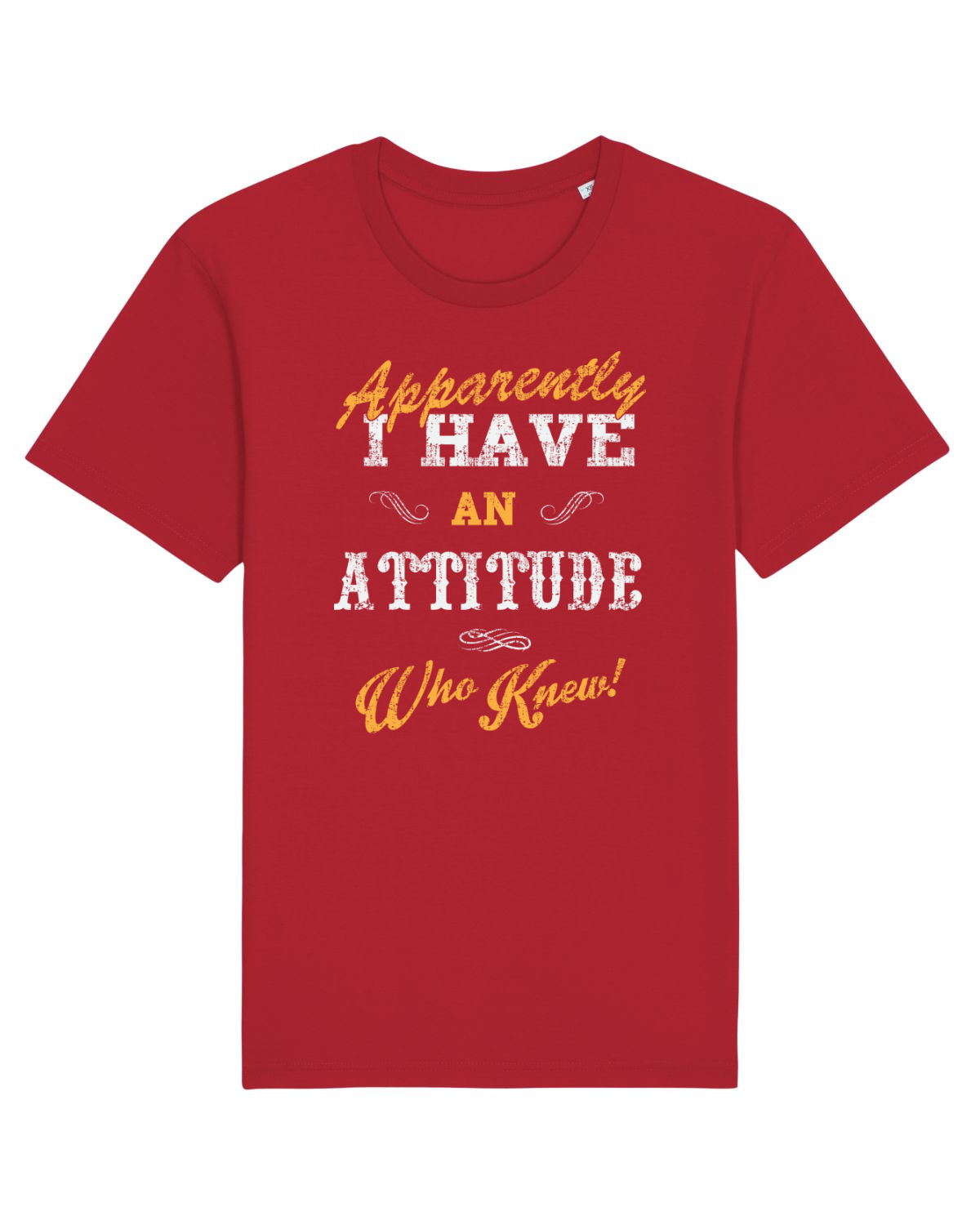 Tricou mânecă scurtă Unisex Rocker Red