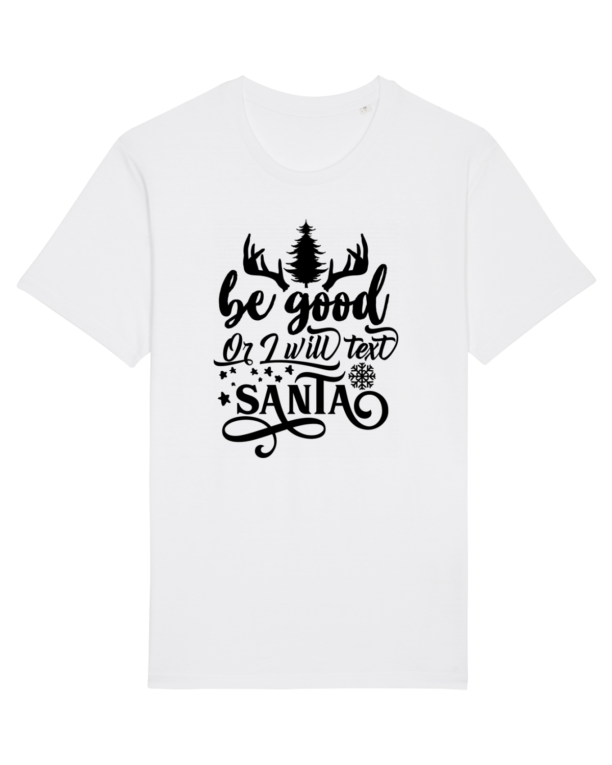 Tricou mânecă scurtă Unisex Rocker White