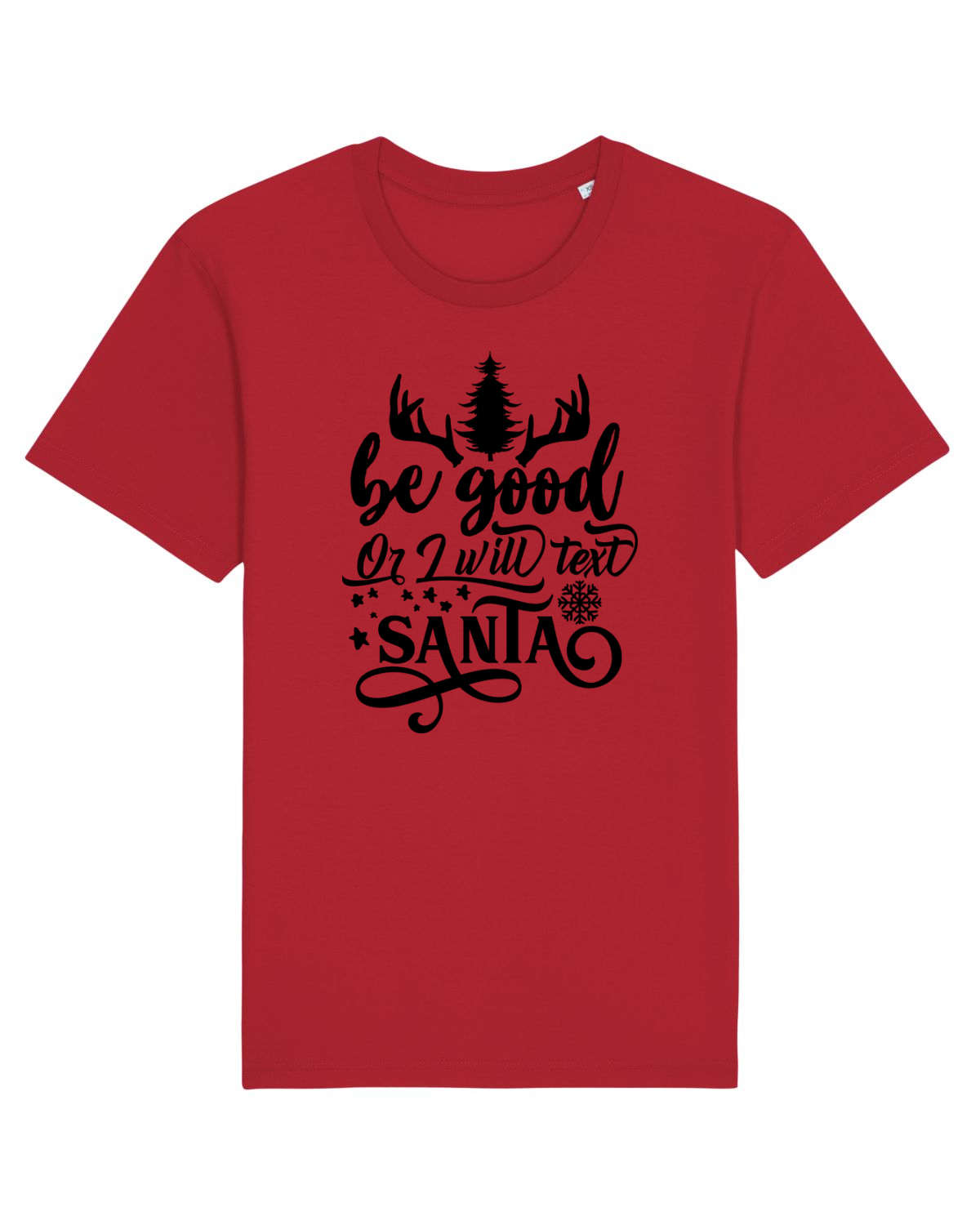 Tricou mânecă scurtă Unisex Rocker Red