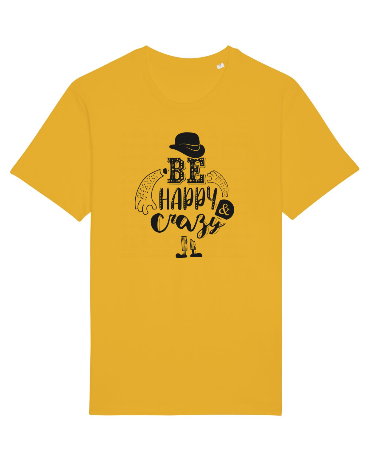 Tricou mânecă scurtă Unisex Rocker Spectra Yellow