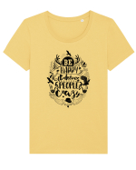 Be happy it drives people crazy Tricou mânecă scurtă guler larg fitted Damă Expresser