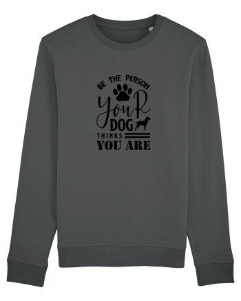 Be the Person Your Dog Thinks You are Anthracite
