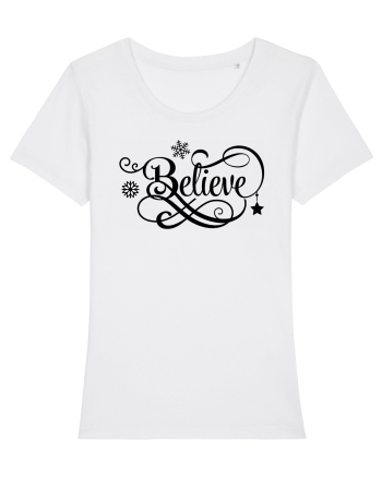Believe Black White