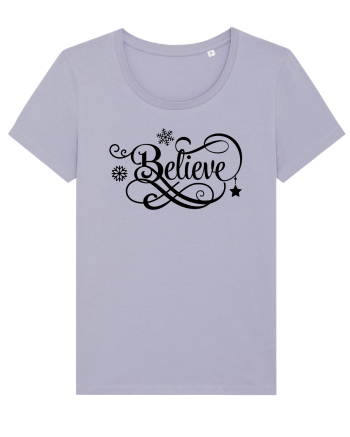 Believe Black Lavender