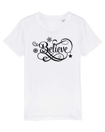 Believe Black White