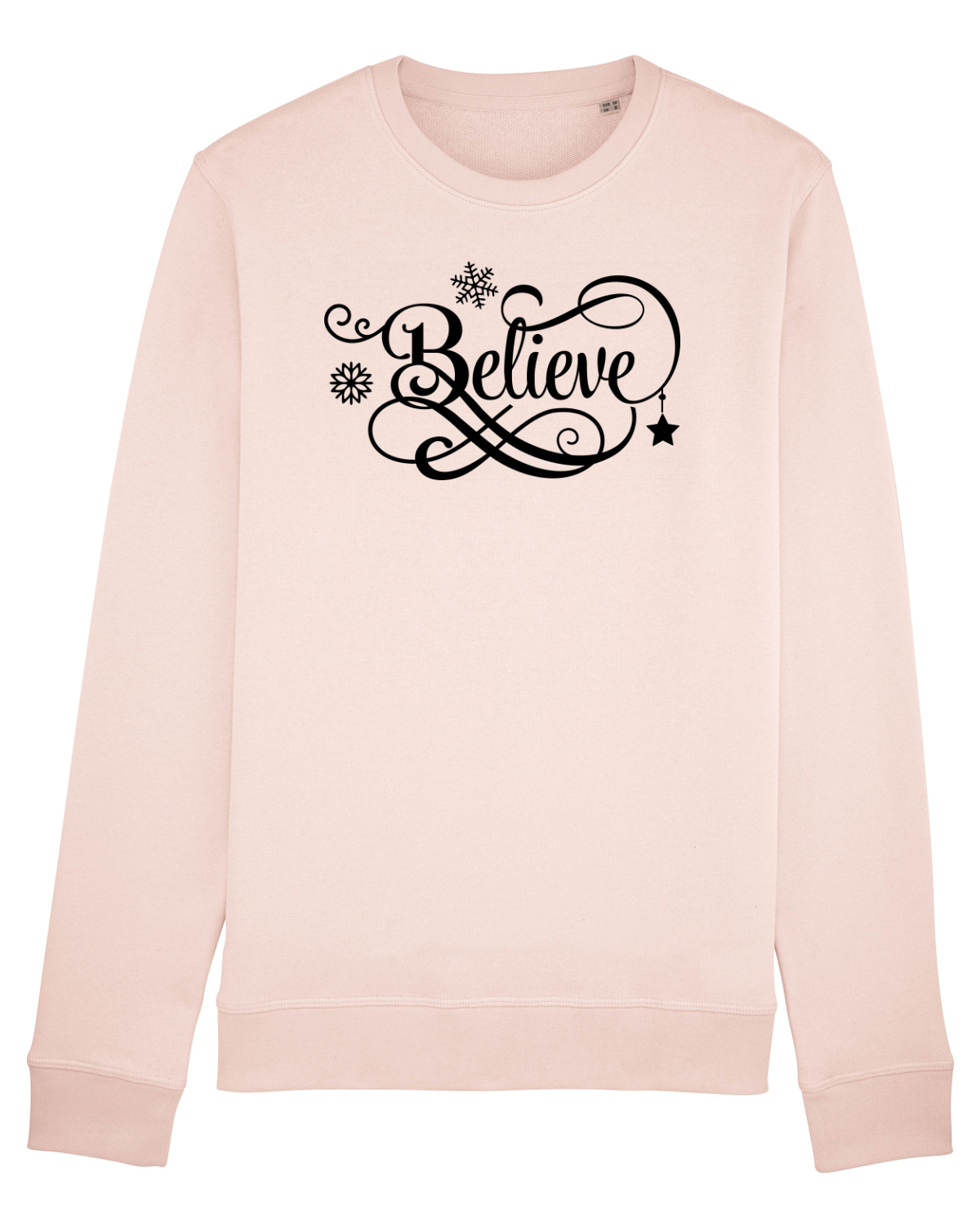 Bluză mânecă lungă Unisex Rise Candy Pink