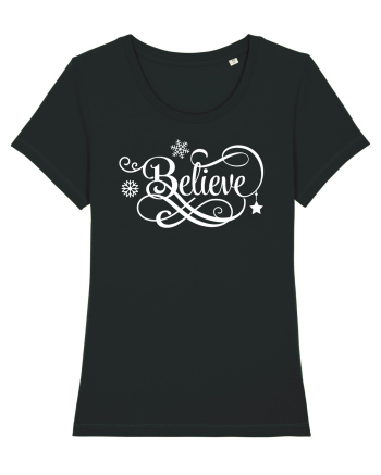 Believe White Black