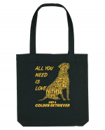 Golden Retriever Sacoșă textilă