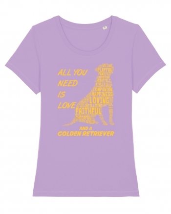 Golden Retriever Lavender Dawn