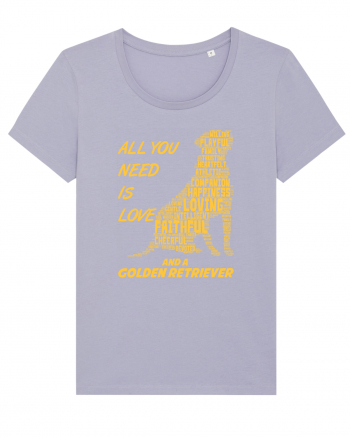 Golden Retriever Lavender