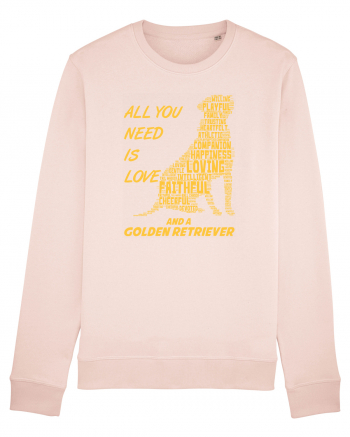 Golden Retriever Candy Pink