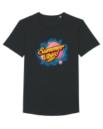 Summer Vibes Tricou mânecă scurtă guler larg Bărbat Skater