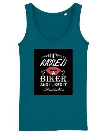 I kissed a biker white Ocean Depth