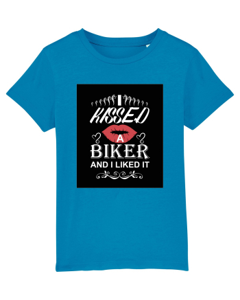 I kissed a biker white Azur
