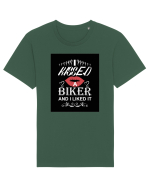 I kissed a biker white Tricou mânecă scurtă Unisex Rocker