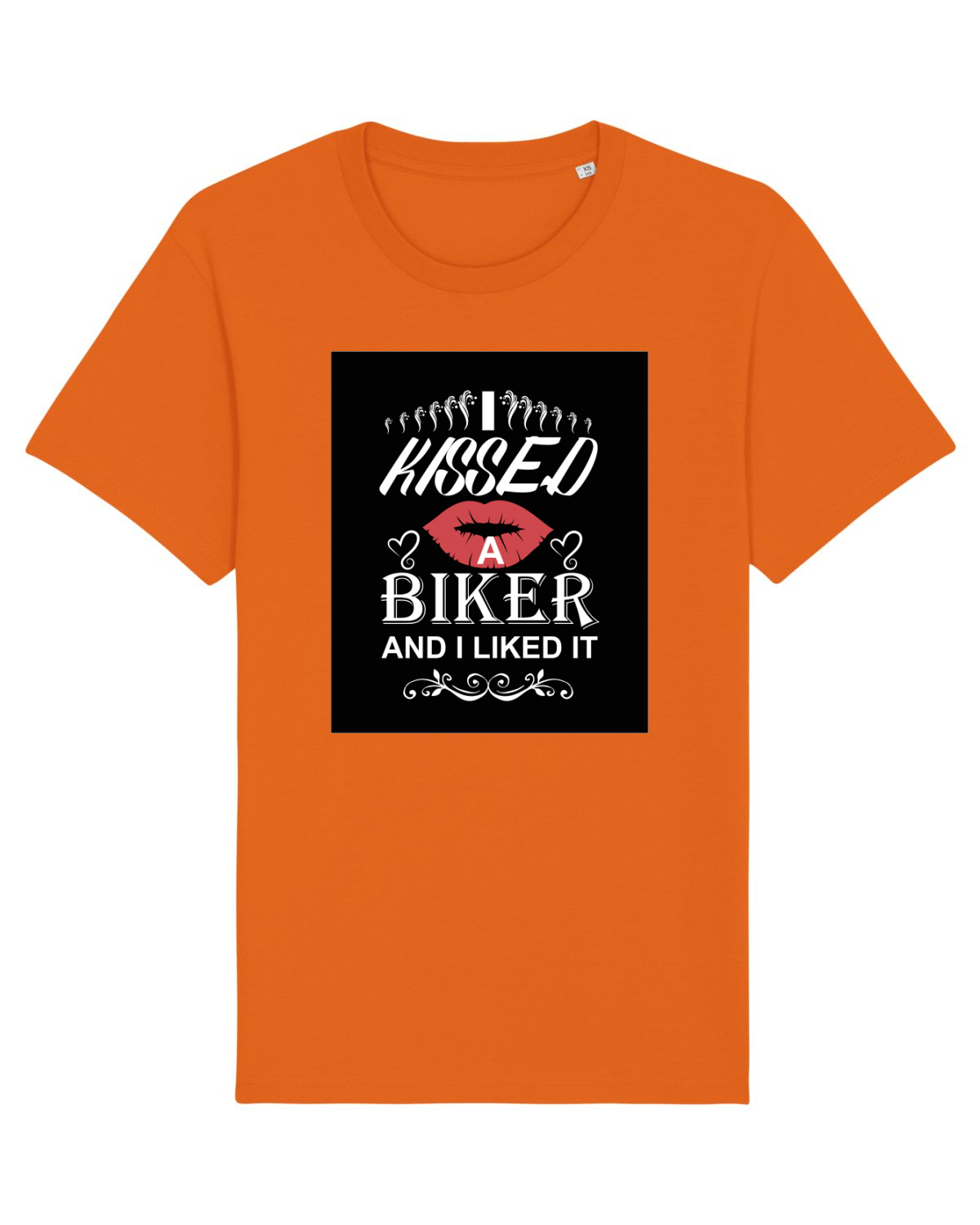Tricou mânecă scurtă Unisex Rocker Bright Orange