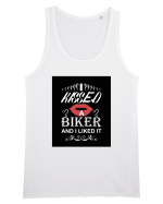 I kissed a biker white Maiou Bărbat Runs