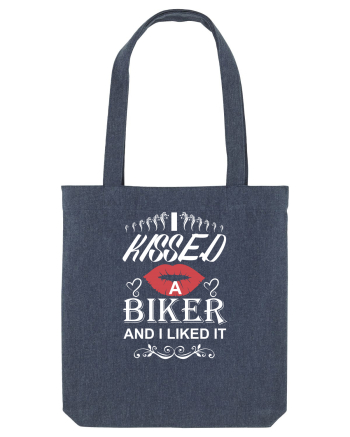 I kissed a biker Midnight Blue