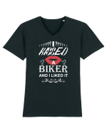 I kissed a biker Tricou mânecă scurtă guler V Bărbat Presenter