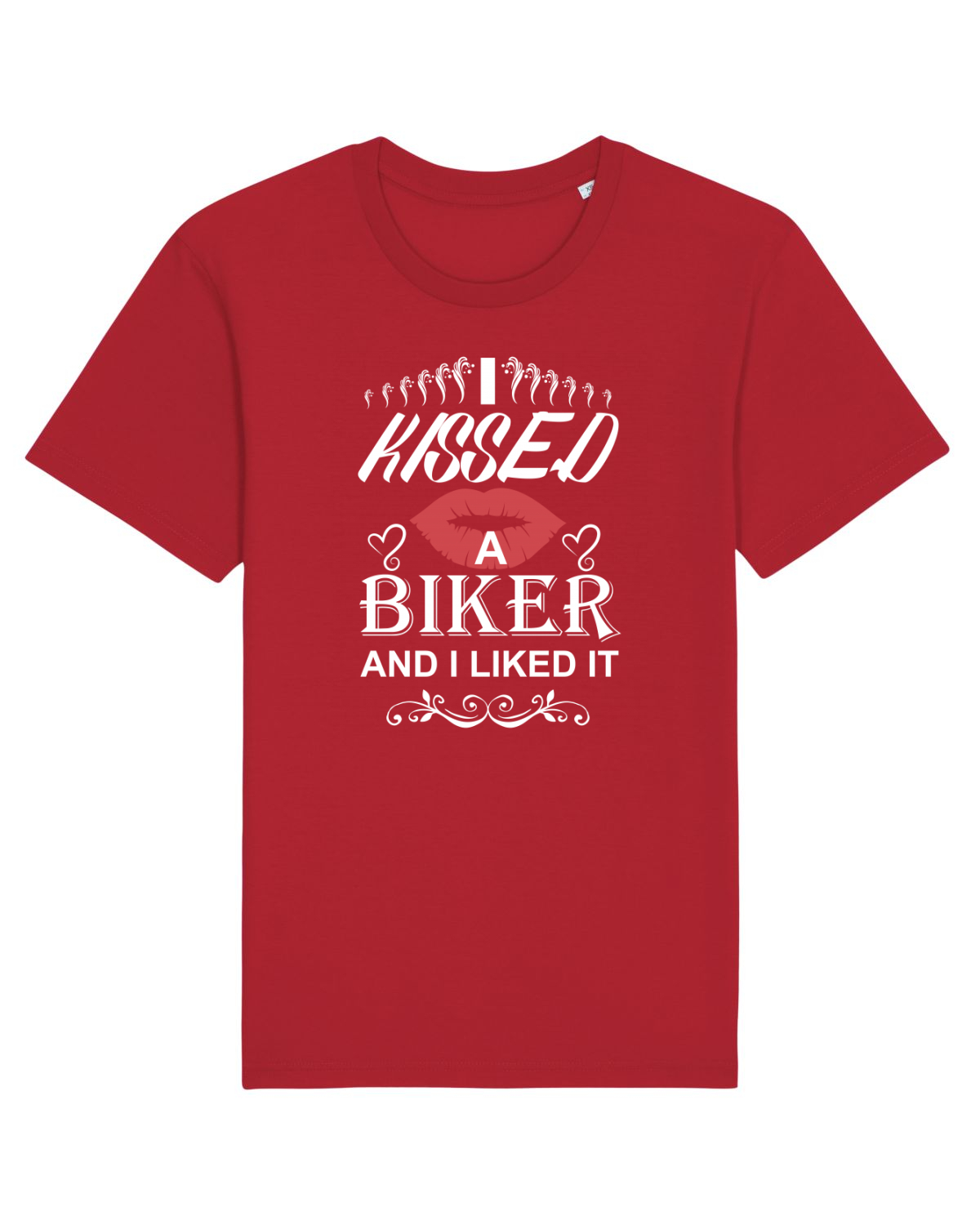 Tricou mânecă scurtă Unisex Rocker Red