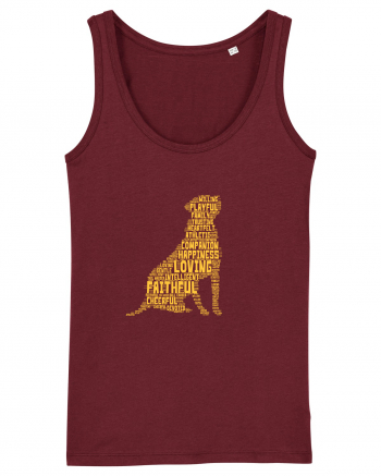 Dog Love Burgundy