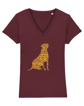 Dog Love Burgundy