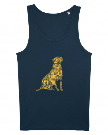 Dog Love Navy