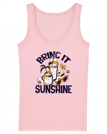 Bring it Sunshine Vara Cotton Pink