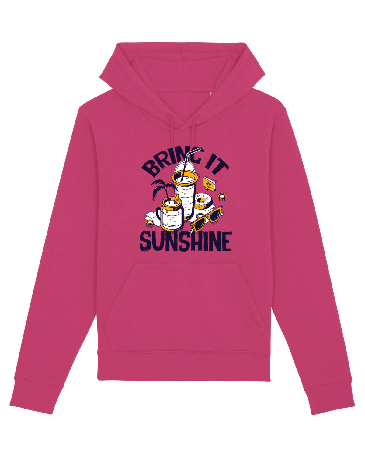 Hanorac Unisex Drummer Raspberry