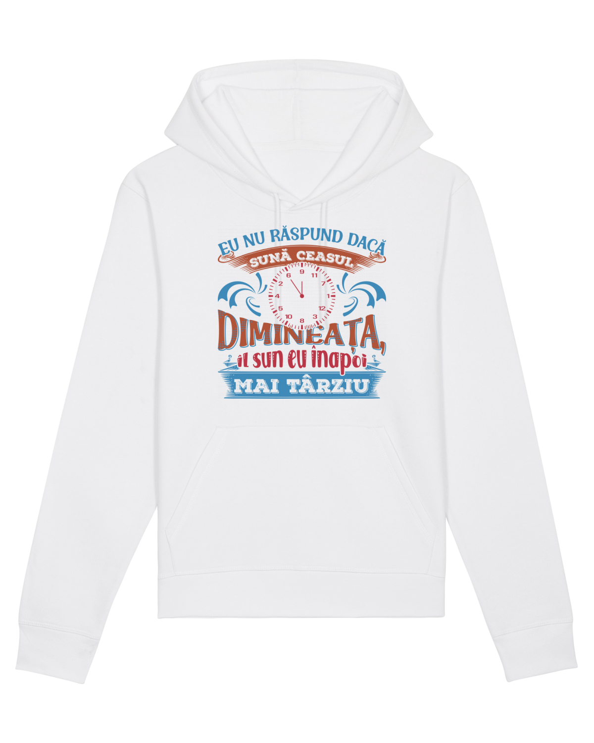 Hanorac Unisex Drummer White