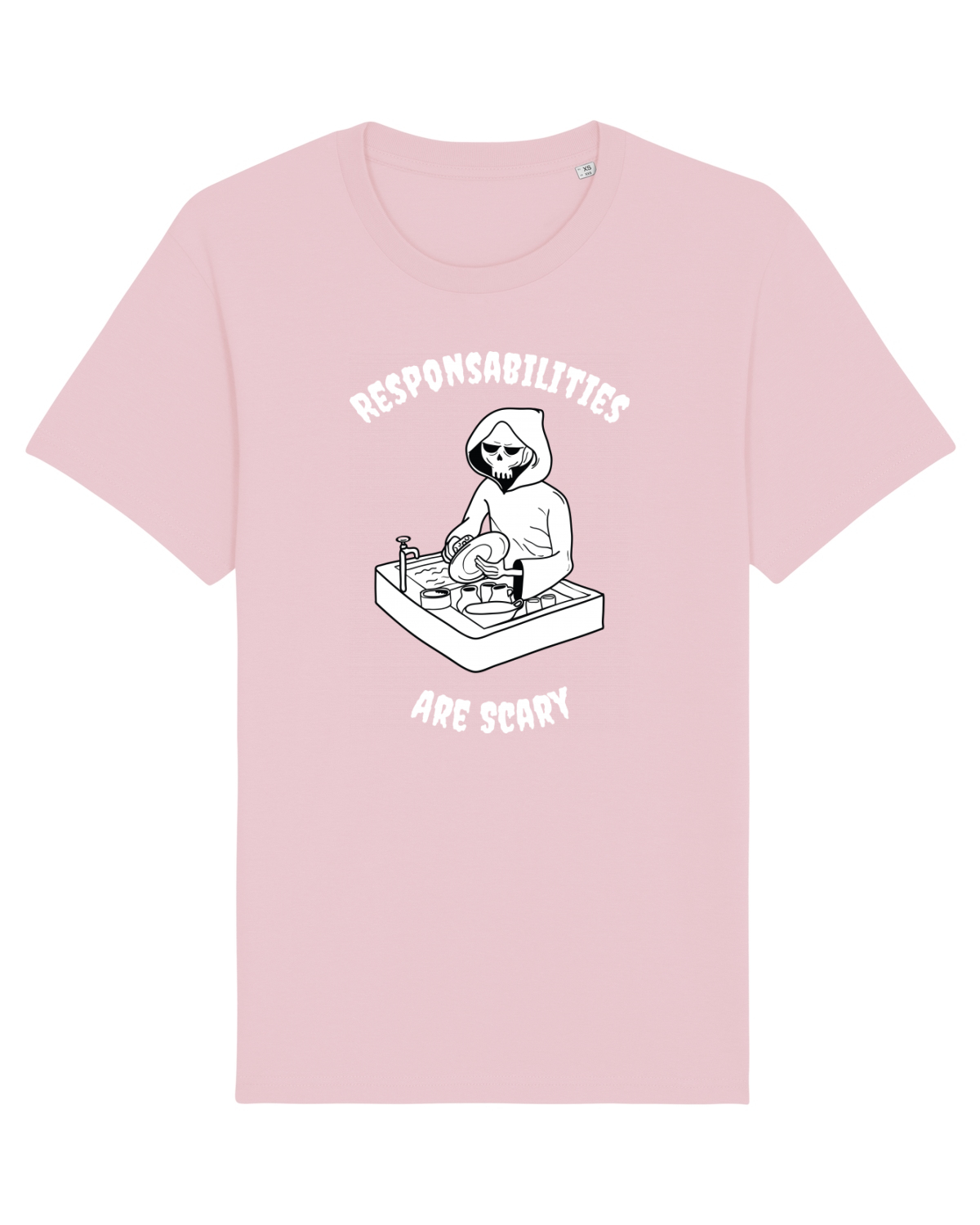 Tricou mânecă scurtă Unisex Rocker Cotton Pink