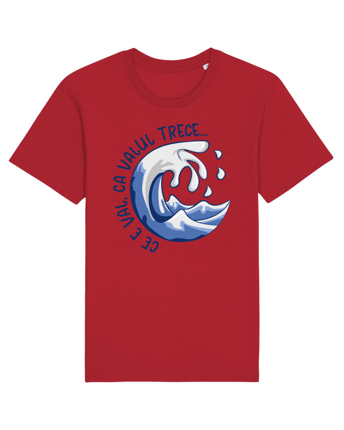 Tricou mânecă scurtă Unisex Rocker Red