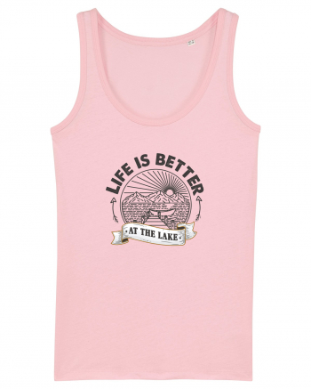 Life is better Cotton Pink