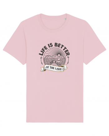Life is better Cotton Pink