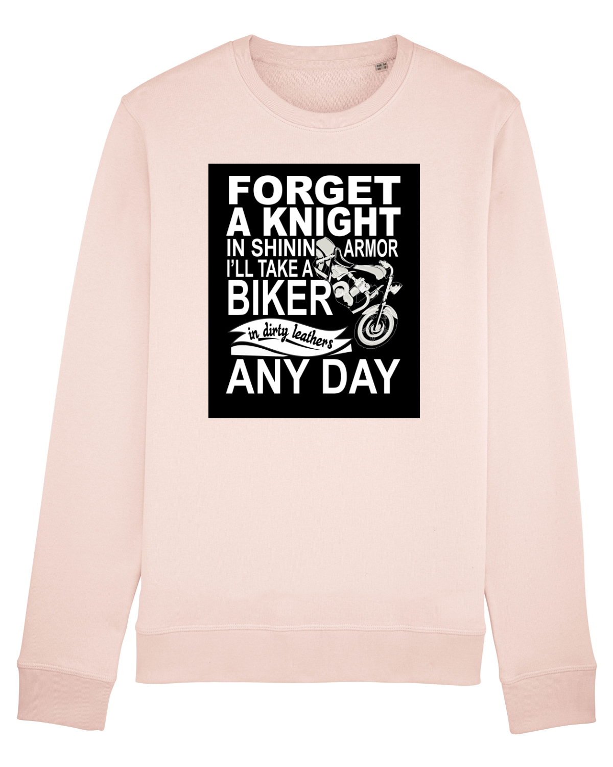 Bluză mânecă lungă Unisex Rise Candy Pink