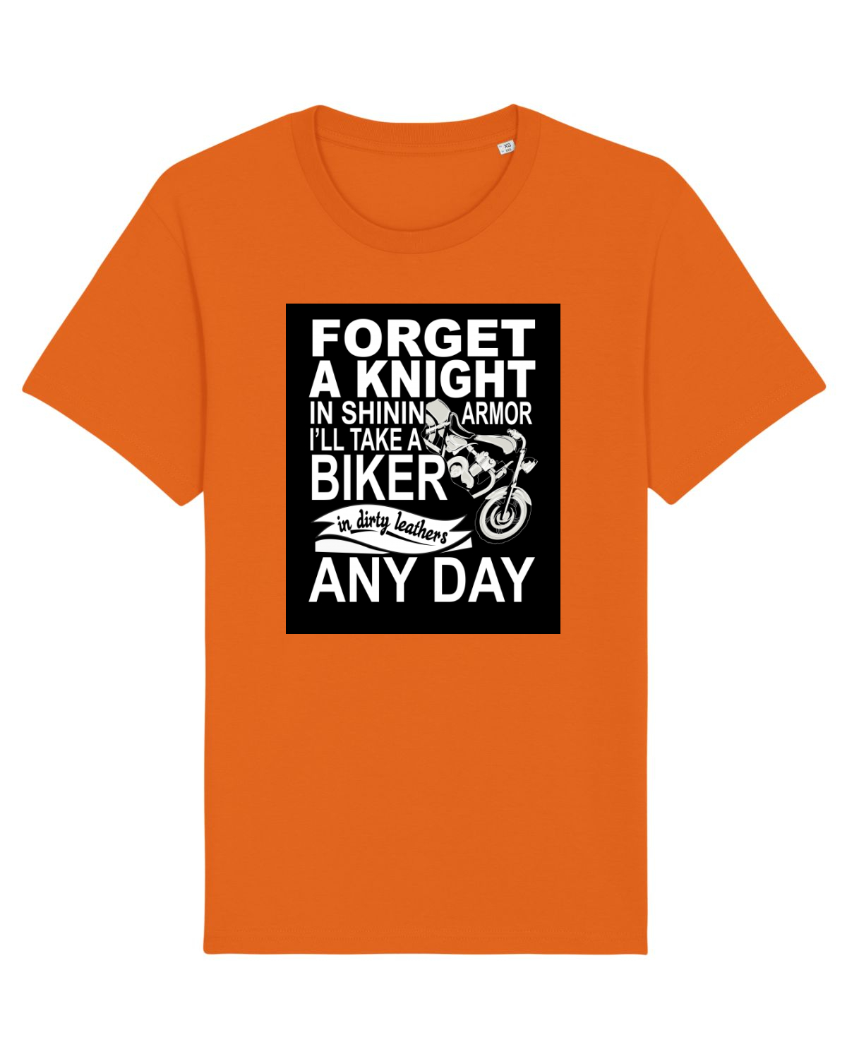 Tricou mânecă scurtă Unisex Rocker Bright Orange
