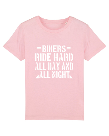 Biker Quote Cotton Pink