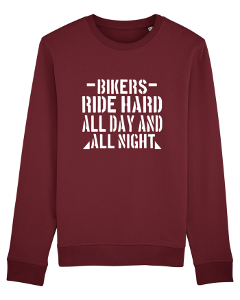 Biker Quote Burgundy
